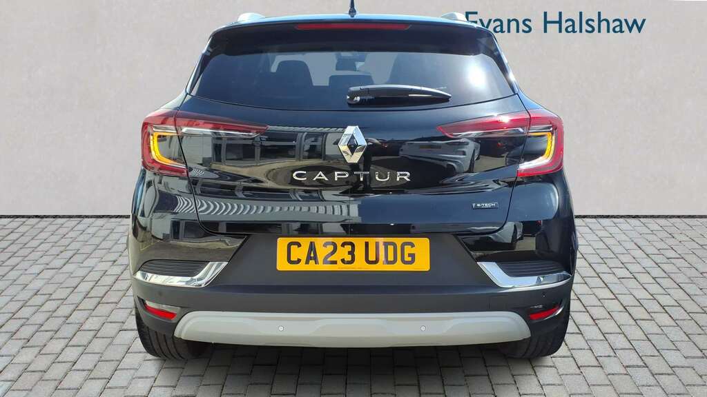 Renault Captur 1.6 E-tech Full Hybrid 145 Techno 2023 CA23UDG Black #5