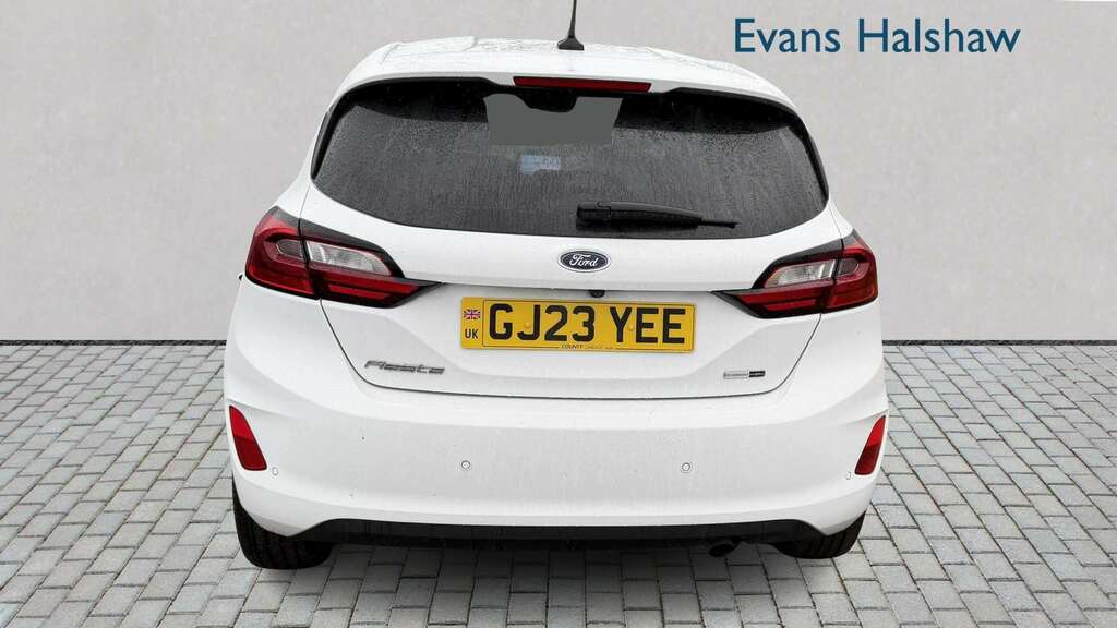 Ford Fiesta 1.0 Ecoboost Hbd Mhev 125 Titanium X 2023 GJ23YEE White #3