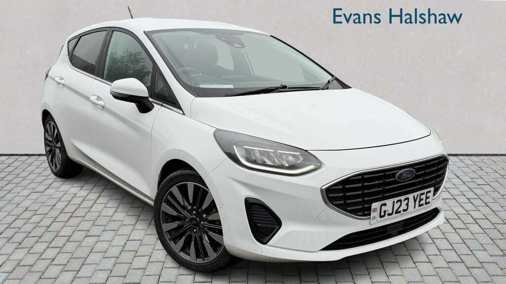 Ford Fiesta 1.0 Ecoboost Hbd Mhev 125 Titanium X 2023 White
