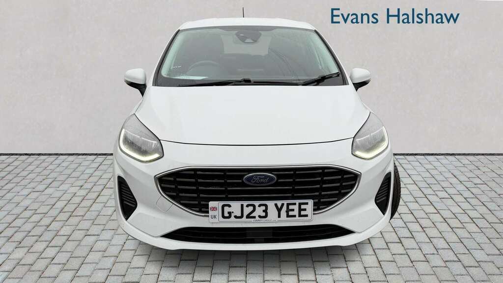 Ford Fiesta 1.0 Ecoboost Hbd Mhev 125 Titanium X 2023 GJ23YEE White #2