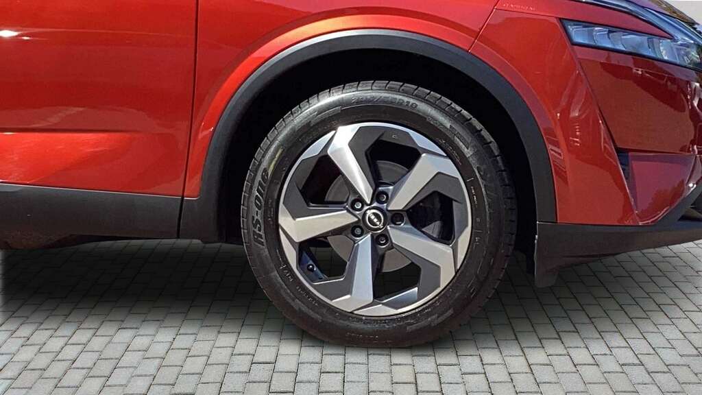 Nissan Qashqai 1.3 Dig-t Mh N-connecta 2024 KE73UYO Red #5