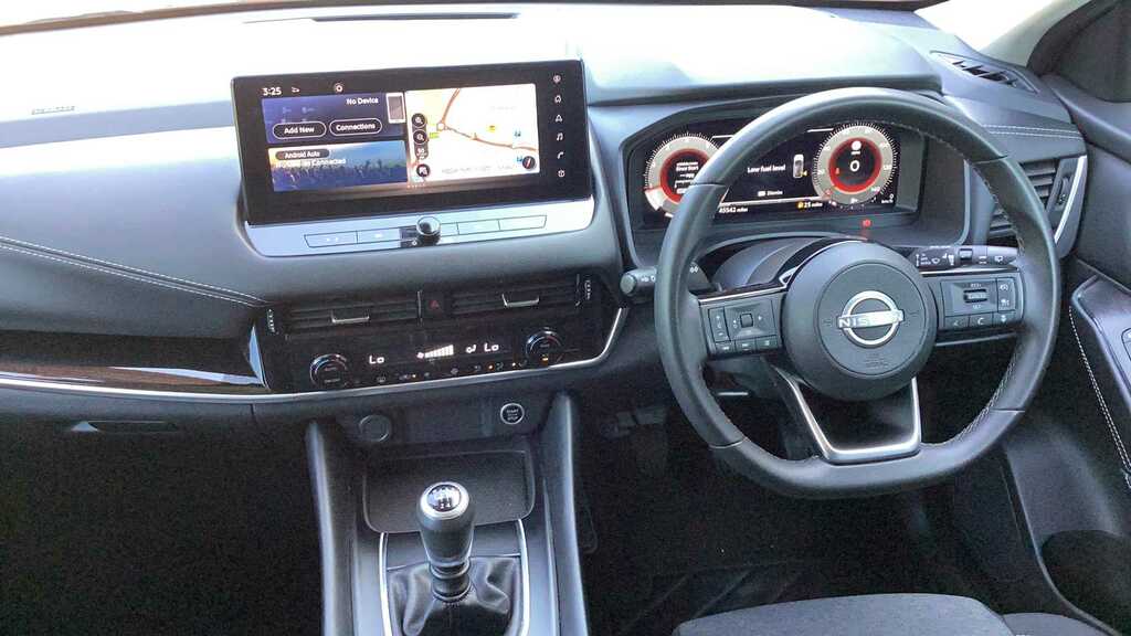 Nissan Qashqai 1.3 Dig-t Mh N-connecta 2024 KE73UYO Red #6