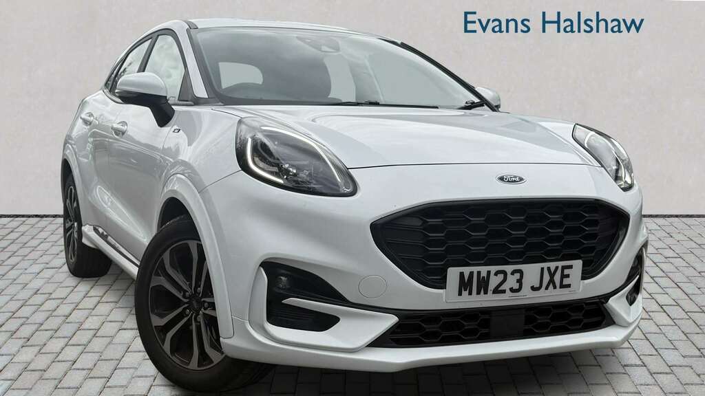 Ford Puma 1.0 Ecoboost Hybrid Mhev St-line Dct 2023 White
