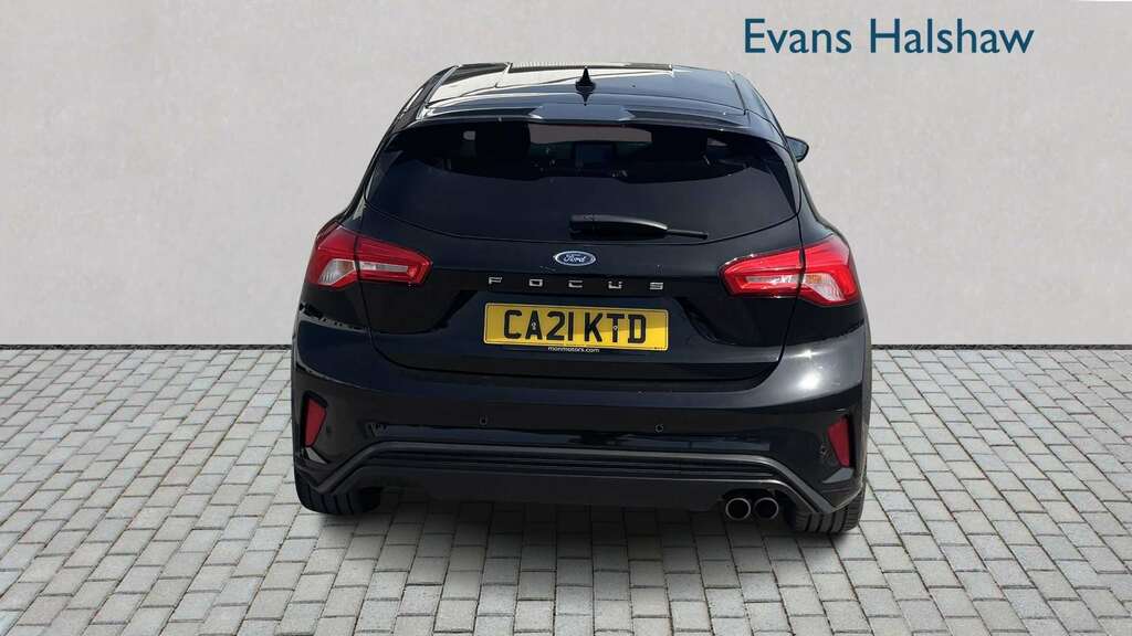 Ford Focus 1.5 Ecoblue 120 St-line X 2021 Black #4
