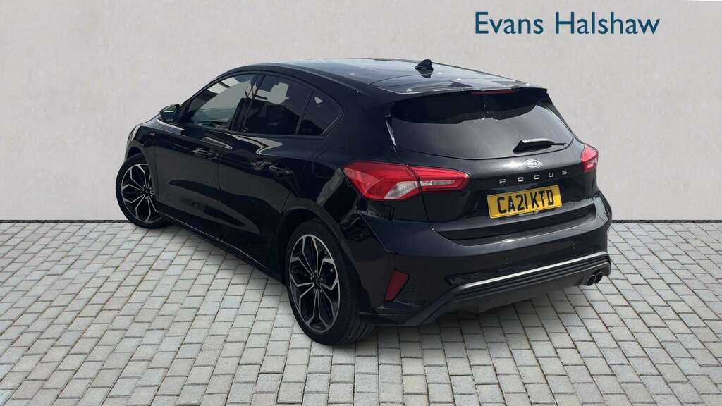 Ford Focus 1.5 Ecoblue 120 St-line X 2021 Black #2