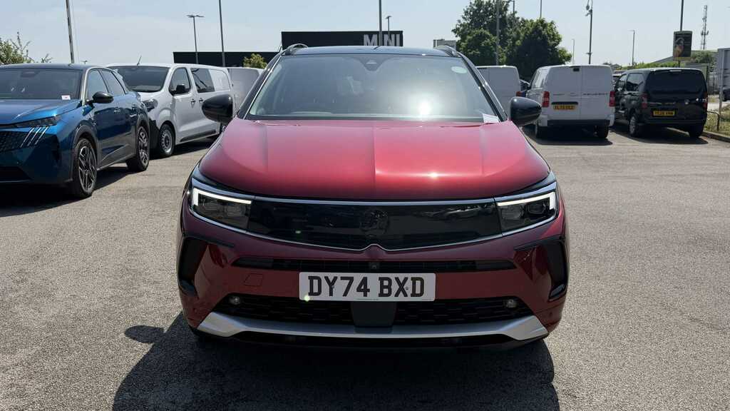 Vauxhall Grandland 1.2 Turbo Ultimate 2024 DY74BXD Red #3
