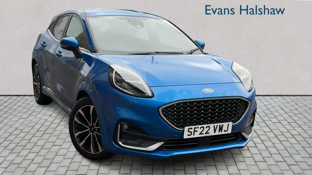 Ford Puma 1.0 Ecoboost Hybr Mhev 155 St-line Vignale Dct Blue