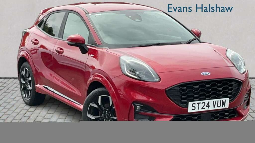 Ford Puma 1.0 Ecoboost Hybrid Mhev St-line X Dct 2024 Red