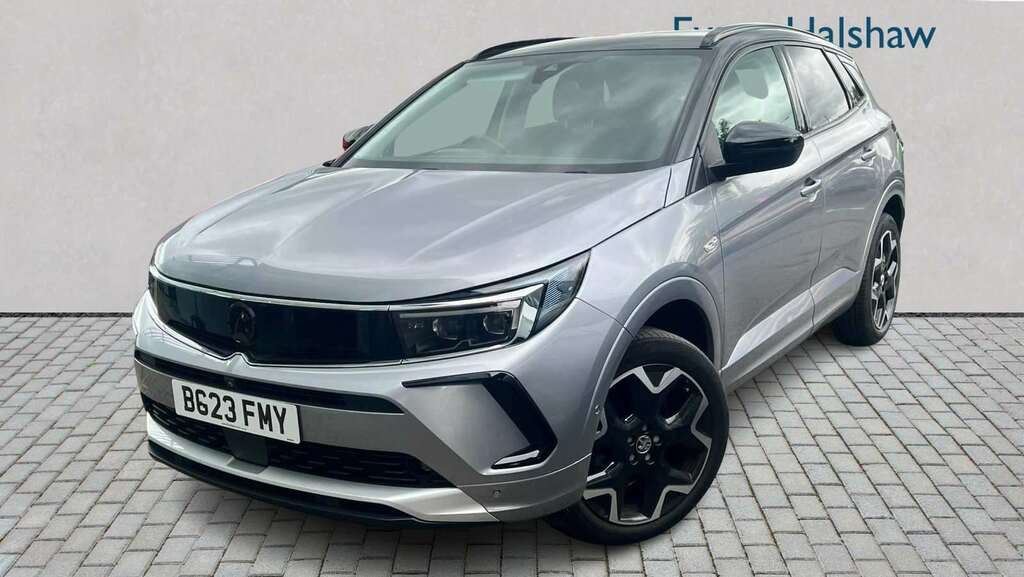 Vauxhall Grandland 1.2 Turbo Ultimate 2023 BG23FMY Grey #2