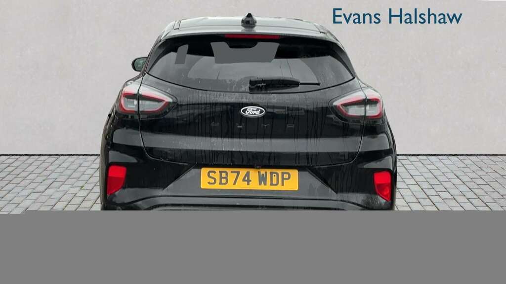 Ford Puma 1.0 Ecoboost Hybrid Mhev St-line 2025 SB74WDP Black #4