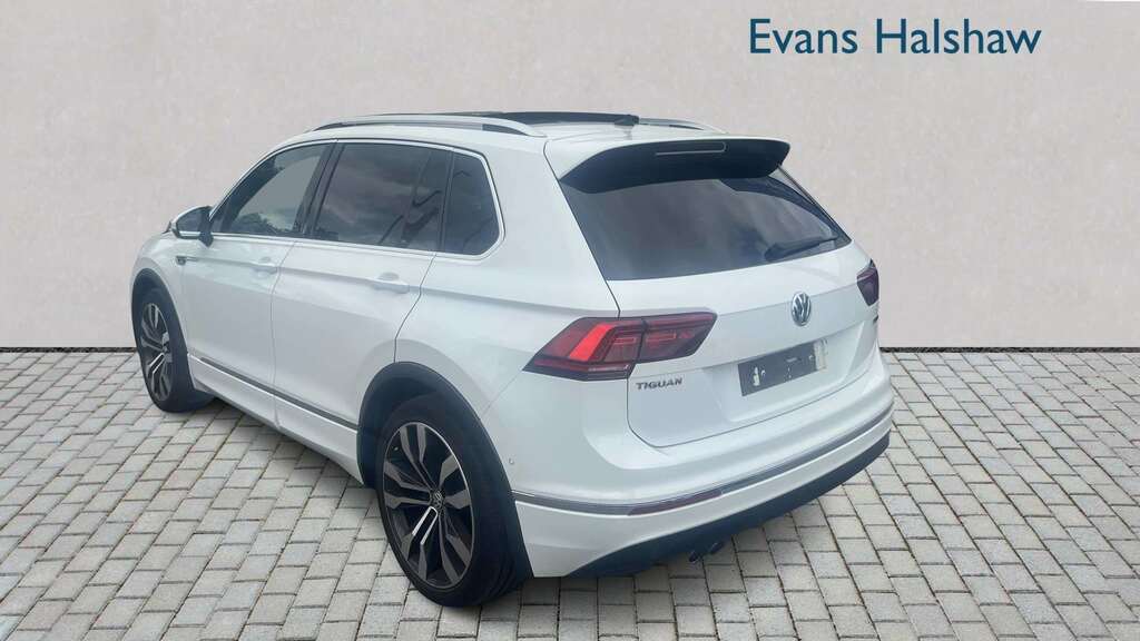 Volkswagen Tiguan 2.0 Tdi 190 4Motion R-line Tech Dsg 2019 KV19GJD White #5
