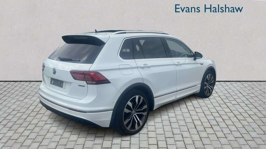 Volkswagen Tiguan 2.0 Tdi 190 4Motion R-line Tech Dsg 2019 KV19GJD White #4