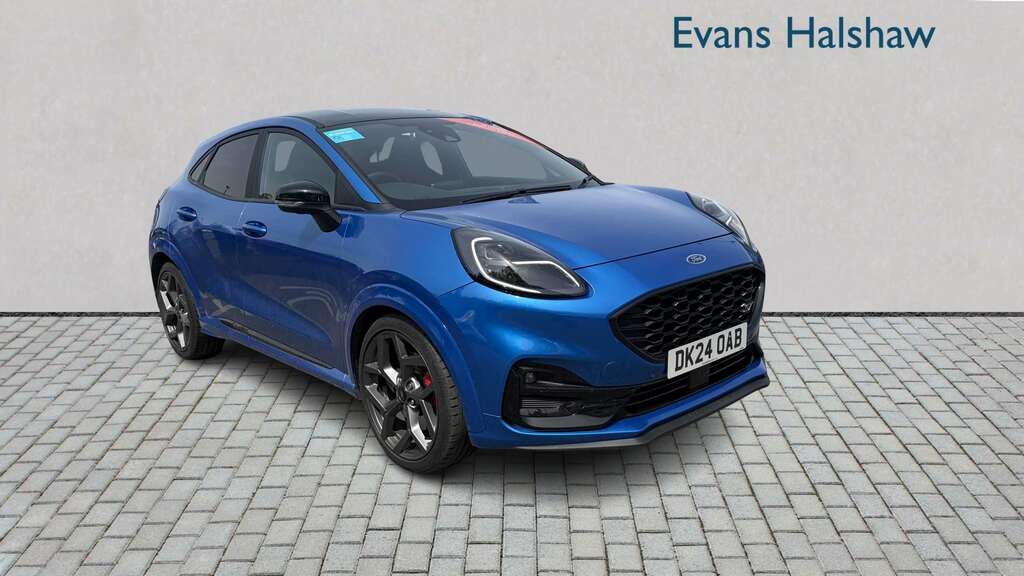 Ford Puma 1.0 Ecoboost Hybrid Mhev St Dct 2024 DK24OAB Blue #2