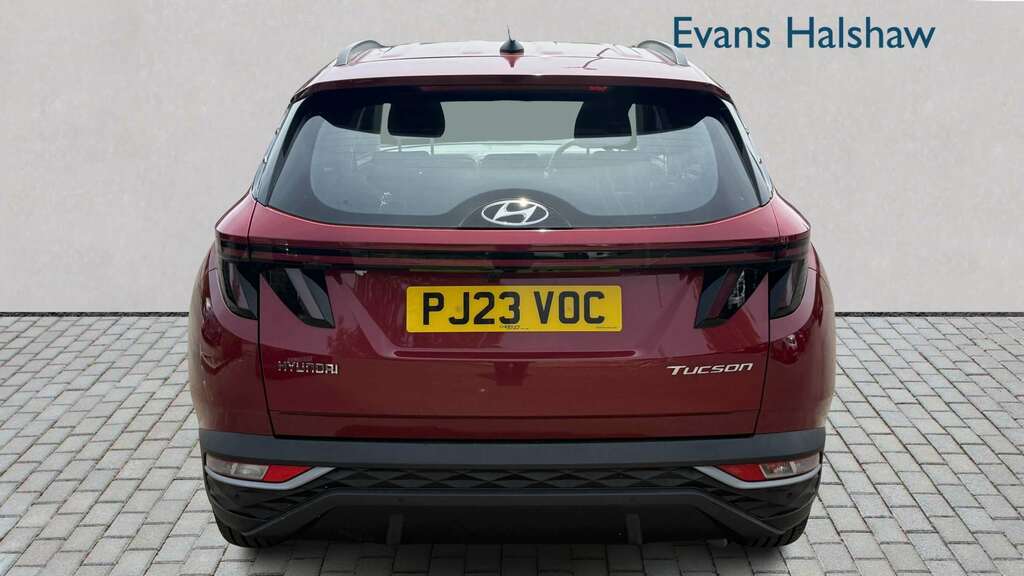 Hyundai Tucson 1.6 Tgdi Se Connect 2Wd 2023 Red #4