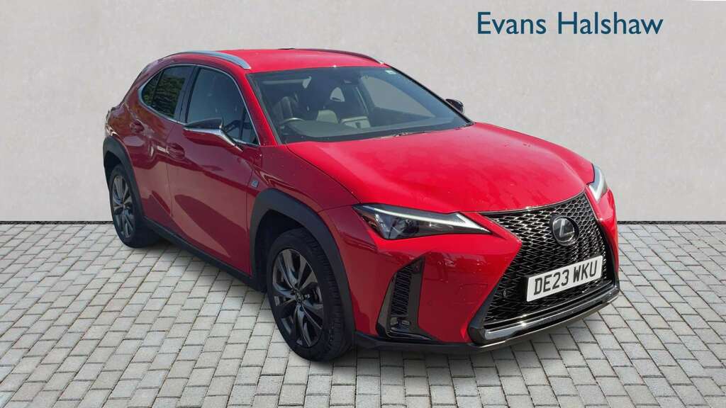 Lexus UX 250H 2.0 F-sport Design Cvt 2023 Red
