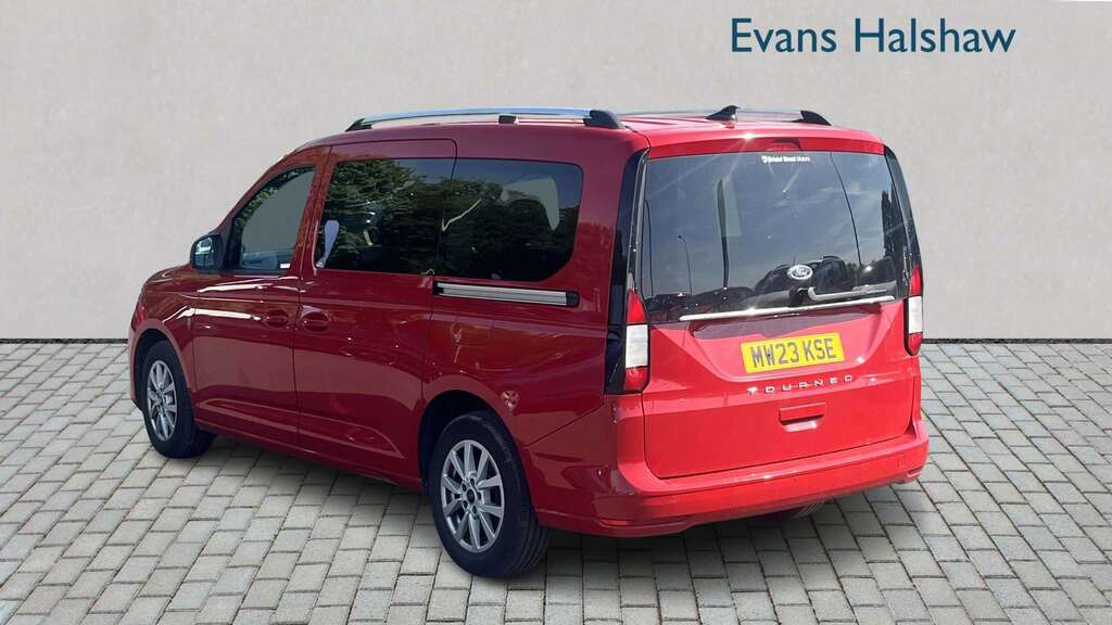 Ford Tourneo Connect 2.0 Ecoblue Titanium 7 Seat 2023 MW23KSE Red #4