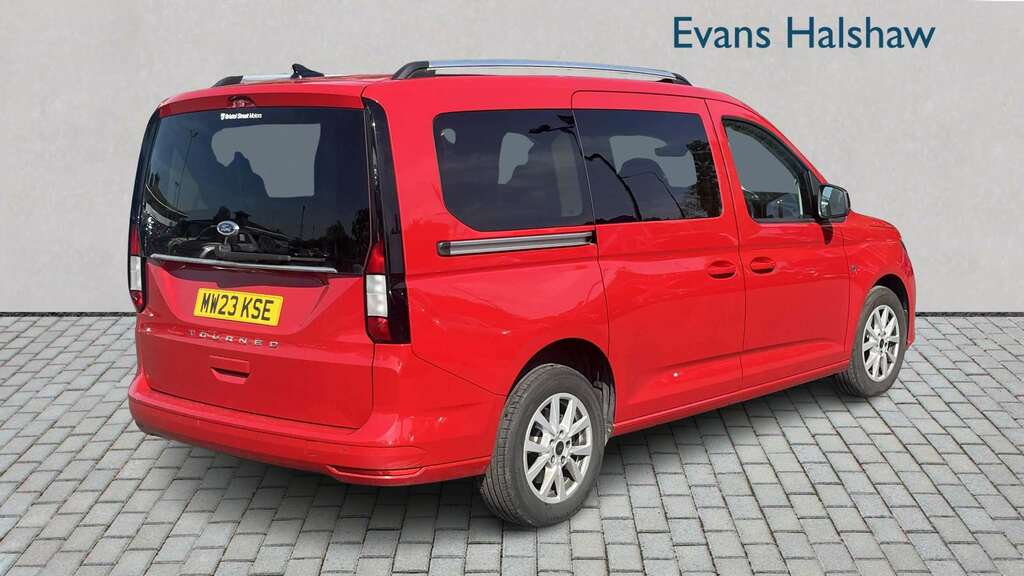 Ford Tourneo Connect 2.0 Ecoblue Titanium 7 Seat 2023 MW23KSE Red #2