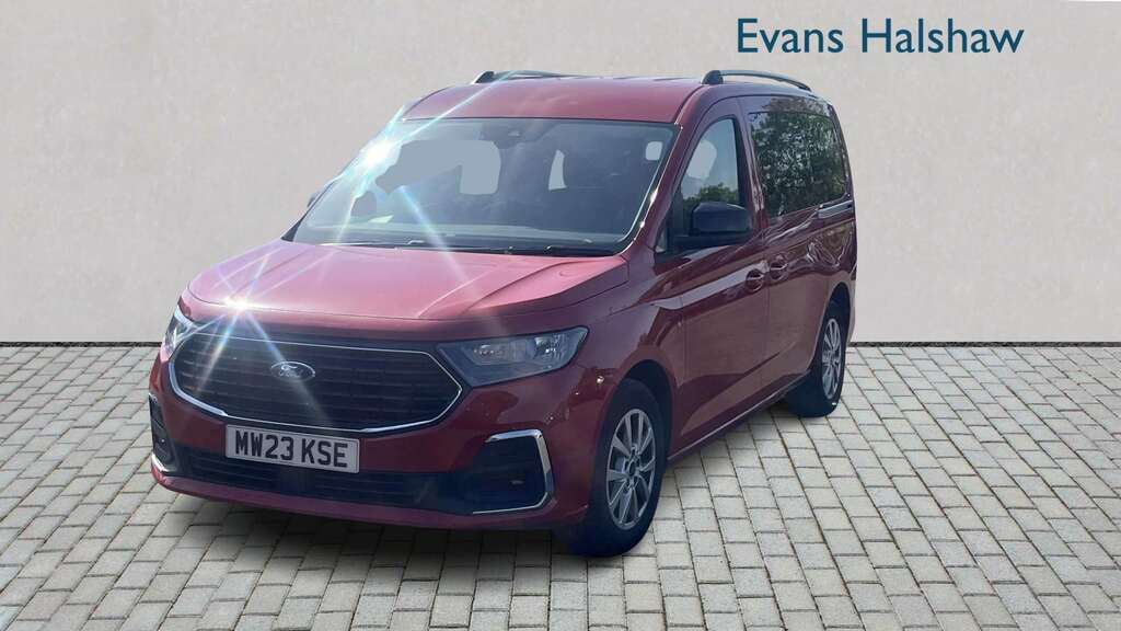 Ford Tourneo Connect 2.0 Ecoblue Titanium 7 Seat 2023 MW23KSE Red #6