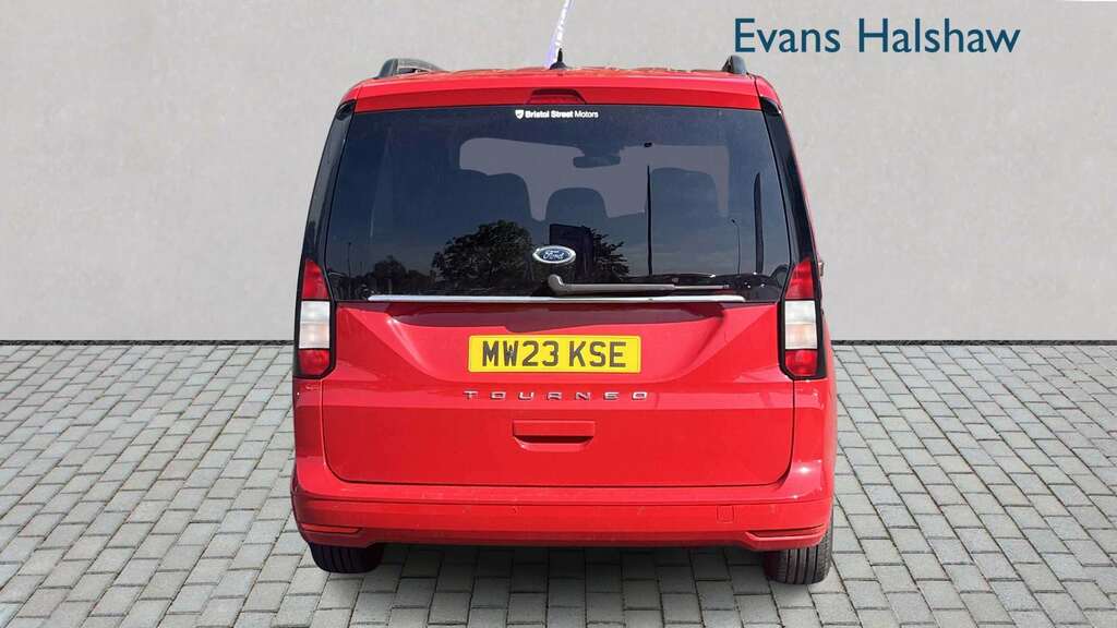 Ford Tourneo Connect 2.0 Ecoblue Titanium 7 Seat 2023 MW23KSE Red #3