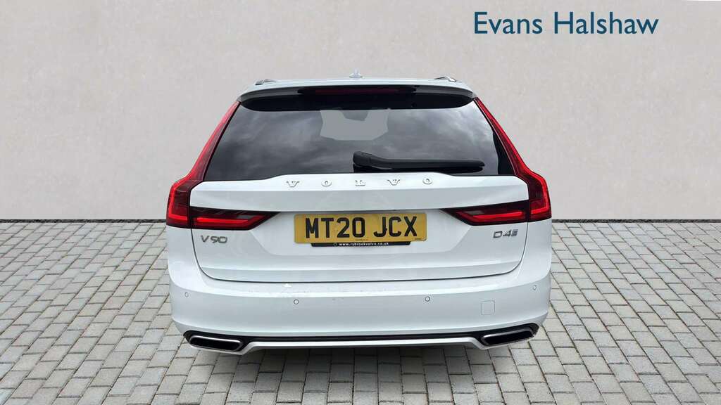 Volvo V90 2.0 D4 R Design Plus Geartronic 2020 White #5