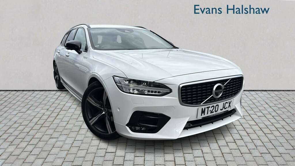 Volvo V90 2.0 D4 R Design Plus Geartronic 2020 White