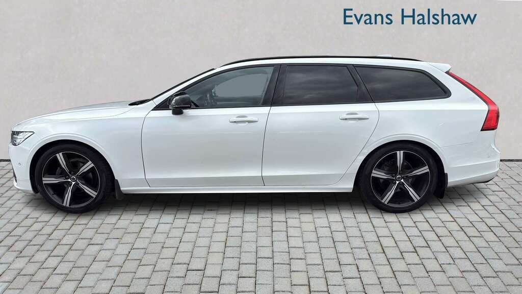 Volvo V90 2.0 D4 R Design Plus Geartronic 2020 White #3