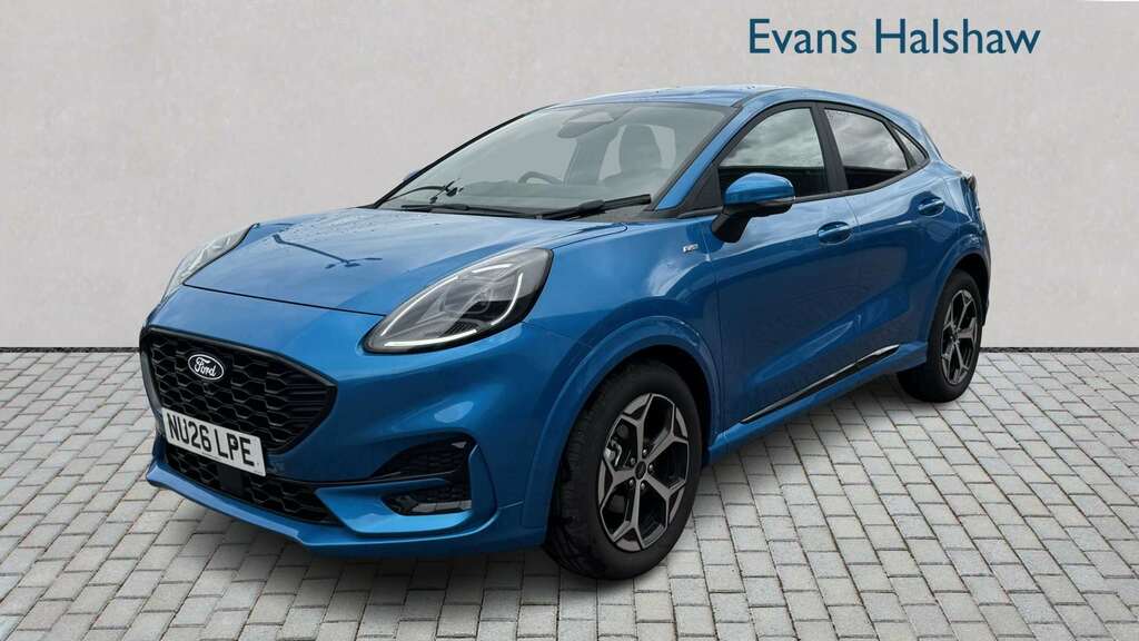 Ford Puma 1.0 Ecoboost Hybrid Mhev St-line 2026 NU26LPE Blue #3
