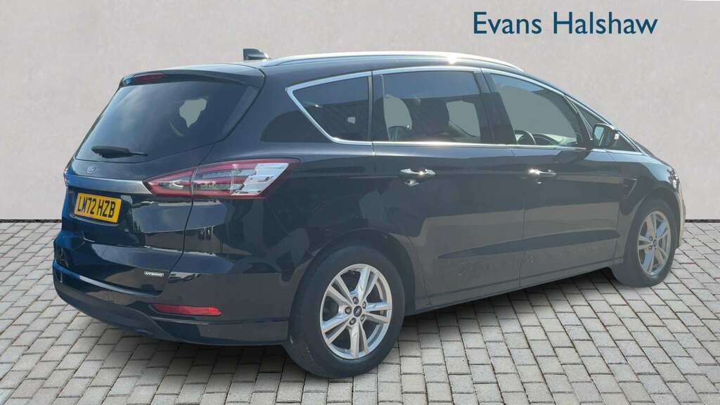 Ford S-Max 2.5 Fhev 190 Titanium Cvt 2022 LM72HZB Black #2