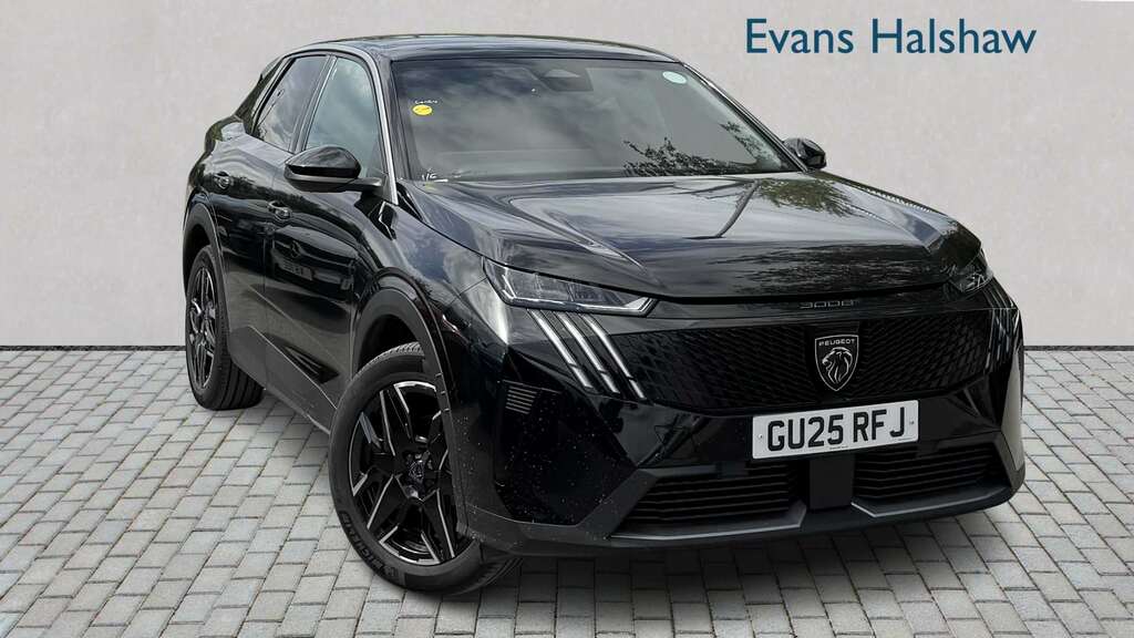 Peugeot 3008 1.2 Hybrid 136 Allure E-dsc6 2025 Black