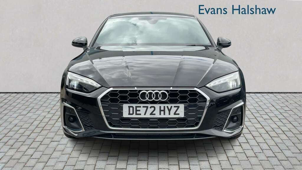 Audi A5 35 Tfsi S Line S Tronic 2022 Black #4