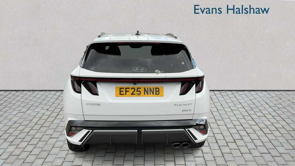 Hyundai Tucson 1.6T Plug-in Hybrid N Line 2025 EF25NNB White #4