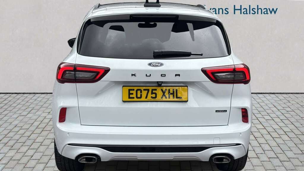 Ford Kuga 2.5 Phev St-line X Black Package Cvt 2025 EO75XHL White #6