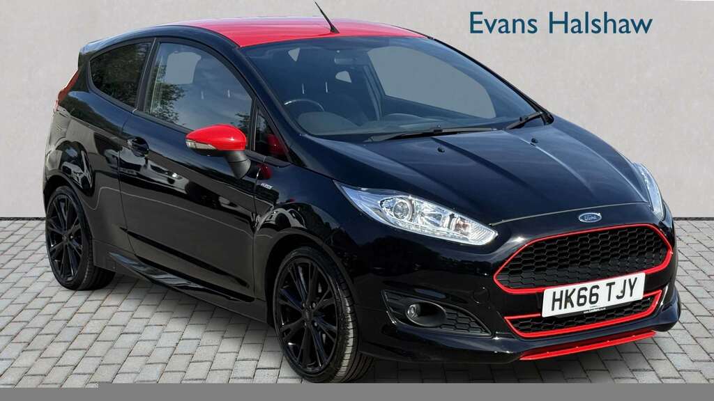 Ford Fiesta 1.0 Ecoboost 140 St-line Black 2016 Black
