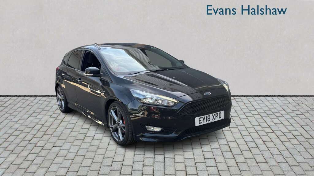 Ford Focus 1.0 Ecoboost 140 St-line X 2018 Black