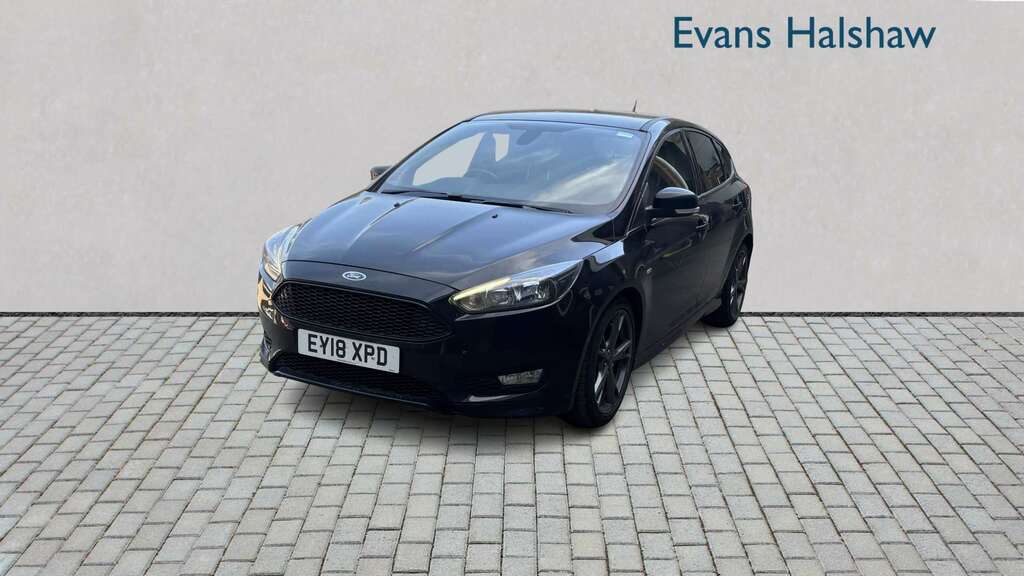 Ford Focus 1.0 Ecoboost 140 St-line X 2018 EY18XPD Black #2