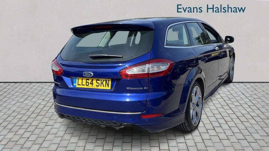Ford Mondeo 2.0 Tdci 163 Titanium X Sport 2014 Blue #4