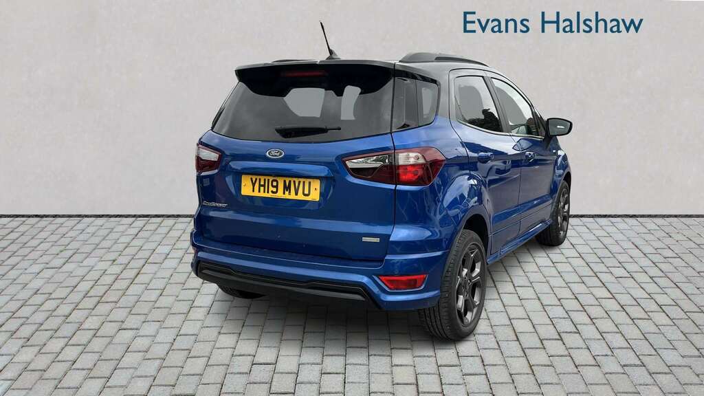 Ford Ecosport 1.0 Ecoboost St-line 2019 YH19MVU Blue #4