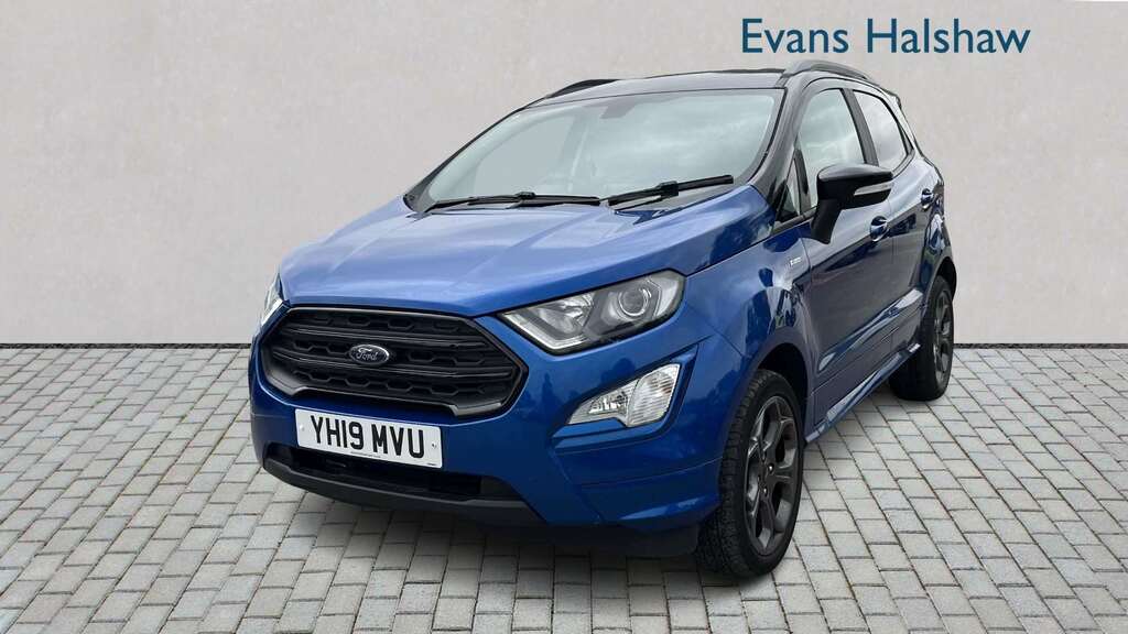 Ford Ecosport 1.0 Ecoboost St-line 2019 YH19MVU Blue #2
