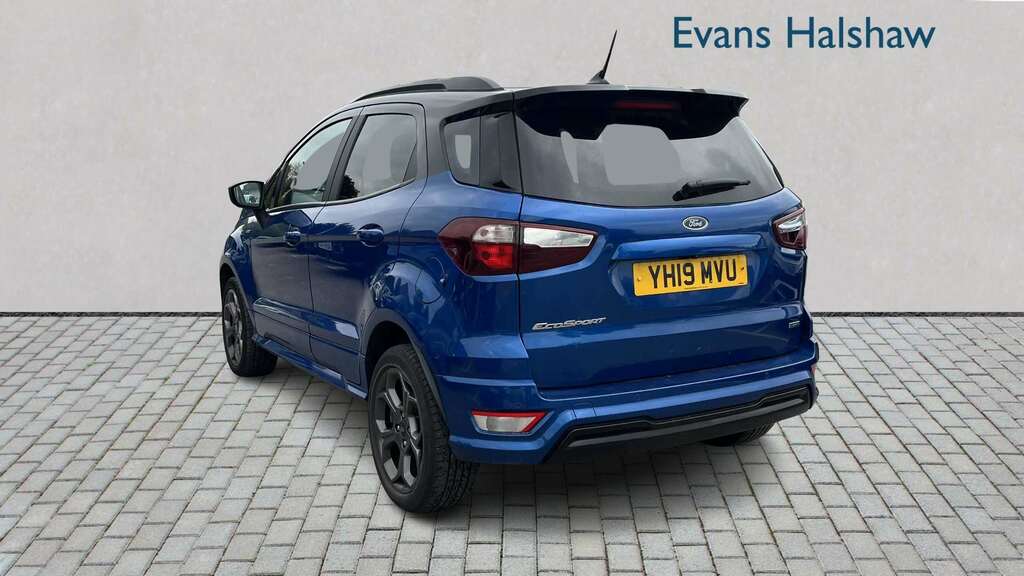 Ford Ecosport 1.0 Ecoboost St-line 2019 YH19MVU Blue #3