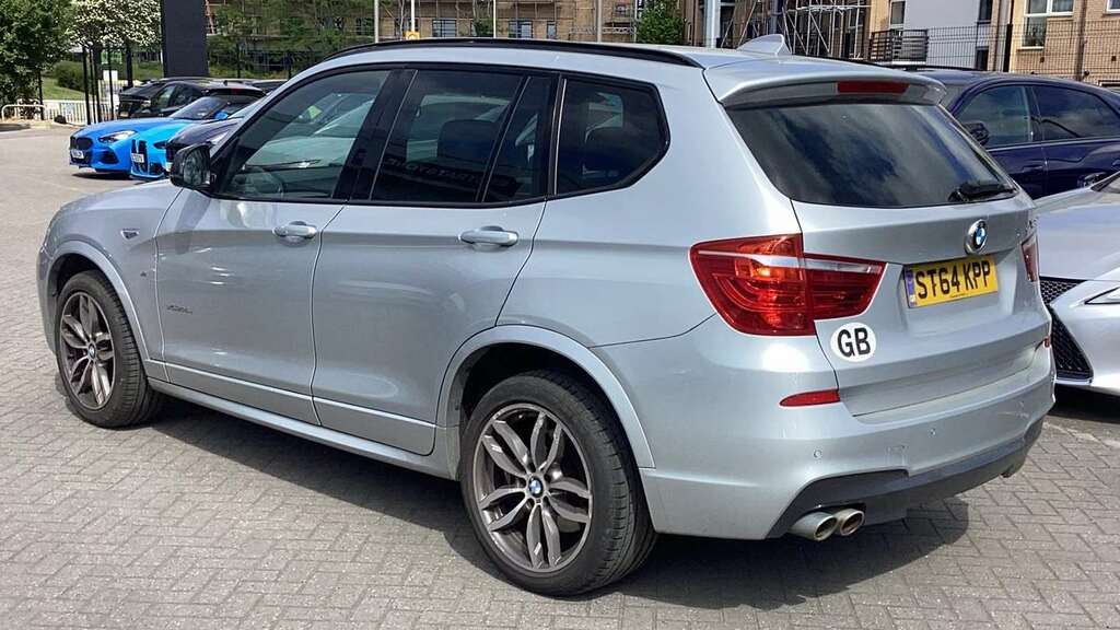 BMW X3 Xdrive35d M Sport Step 2014 ST64KPP Silver #3