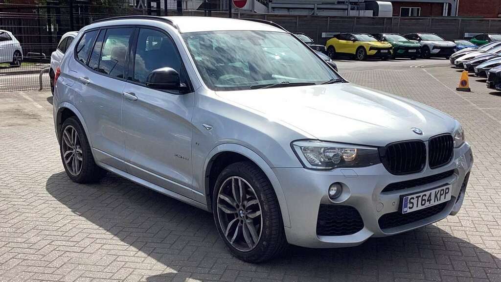 BMW X3 Xdrive35d M Sport Step 2014 Silver
