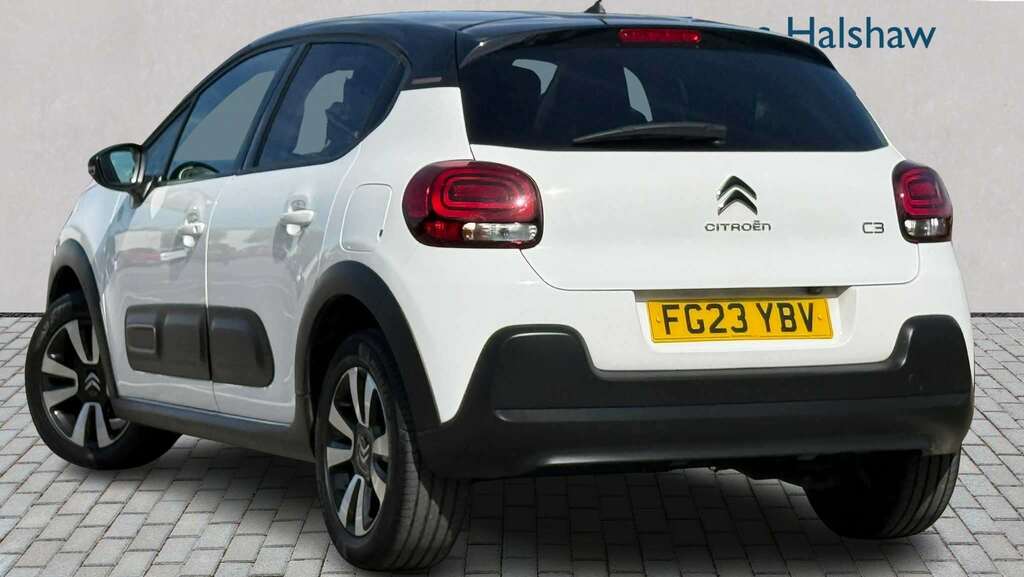 Citroen C3 1.2 Puretech 110 C-series Edition Eat6 2023 FG23YBV White #2