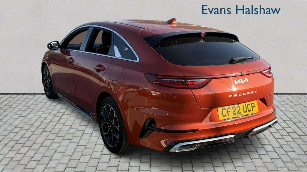 Kia Proceed 1.5T Gdi Isg Gt-line 2022 CF22UCP Orange #4