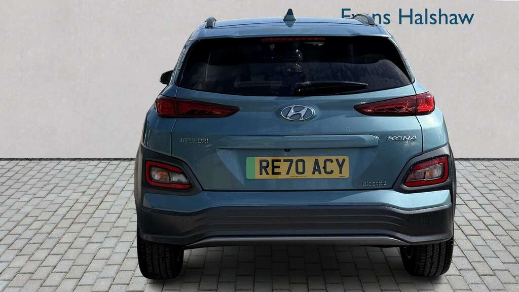 Hyundai Kona 150Kw Premium 64Kwh 2020 Blue #3