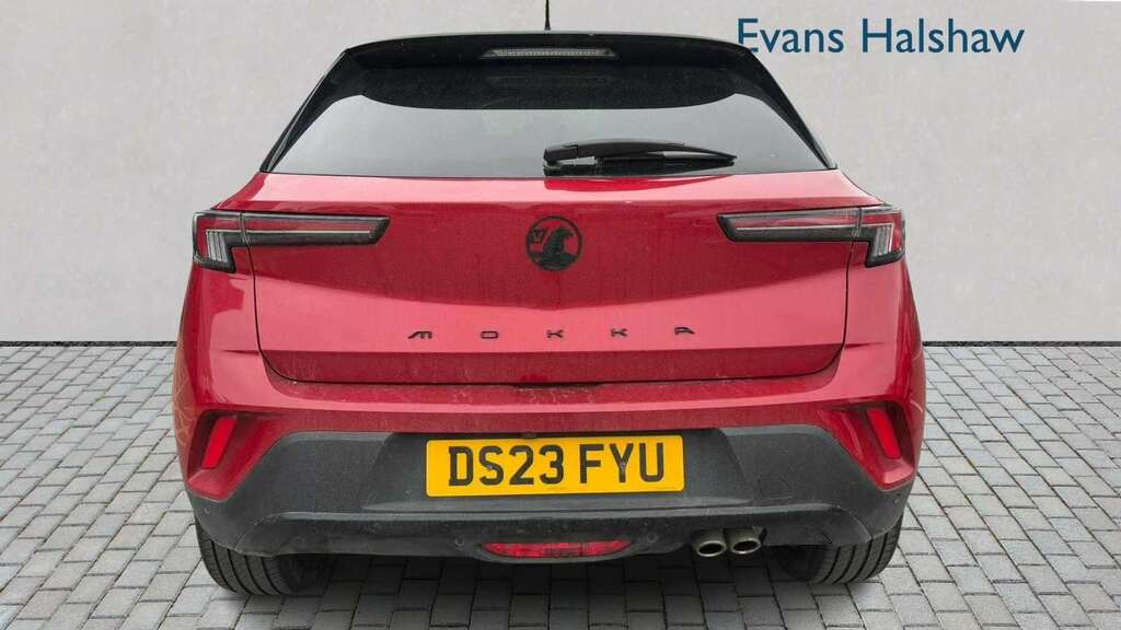 Vauxhall Mokka 1.2 Turbo 136 Gs 2023 DS23FYU Red #2