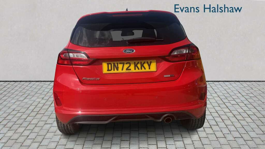 Ford Fiesta 1.0 Ecoboost Hybrid Mhev 125 St-line 2023 DN72KKY Red #3