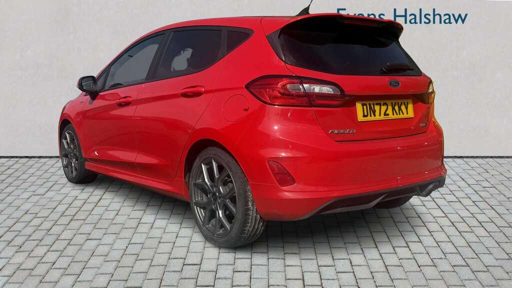 Ford Fiesta 1.0 Ecoboost Hybrid Mhev 125 St-line 2023 DN72KKY Red #2