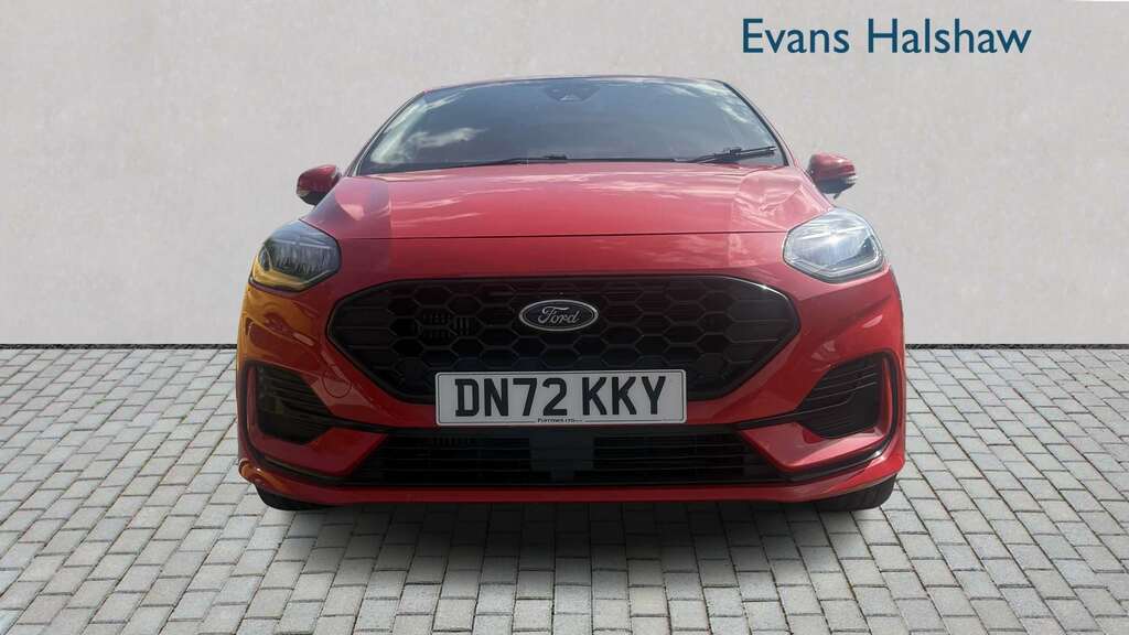 Ford Fiesta 1.0 Ecoboost Hybrid Mhev 125 St-line 2023 Red