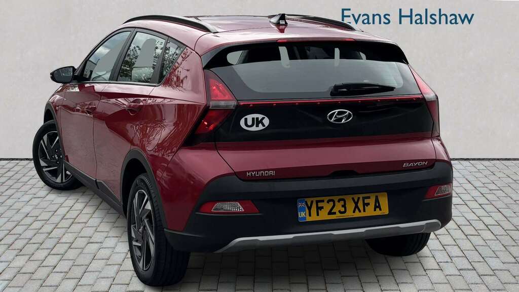 Hyundai Bayon 1.0 Tgdi 48V Mhev Se Connect Dct 2023 YF23XFA Red #2