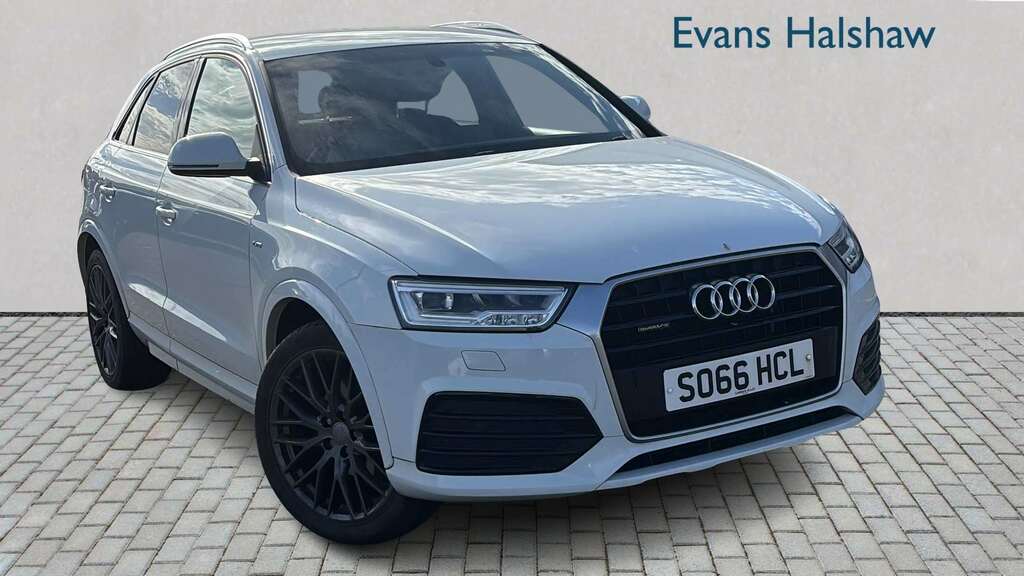 Audi Q3 2.0 Tdi 184 Quattro S Line Plus S Tronic 201 White